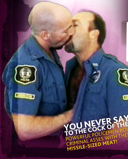 hot police hunks getting it on with convicts and colleagues
